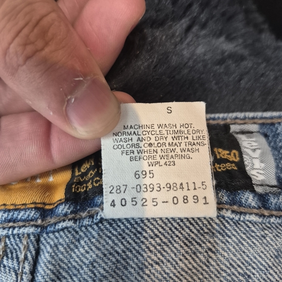 Levis Mens Vintage Y2k Retro Blue Silver Tab Straight Leg Size 34x29 - Picture 3 of 15